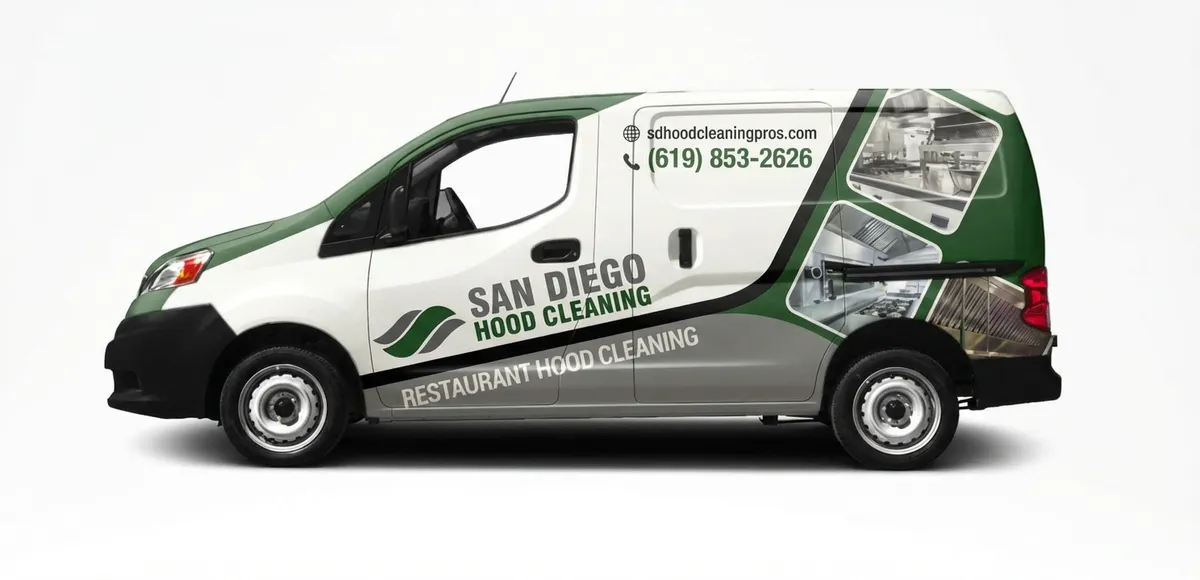 San Diego Hood Cleaning work van